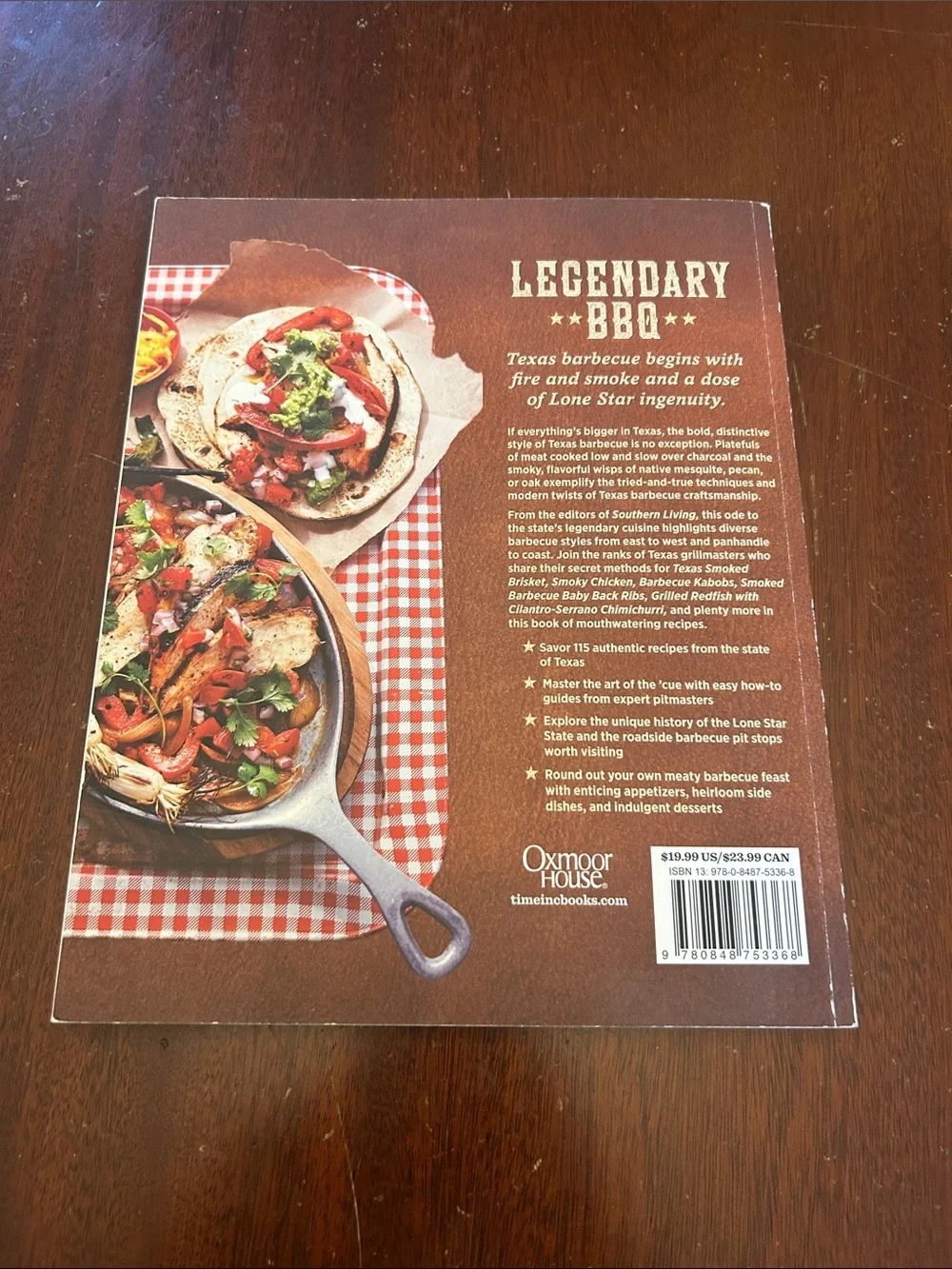 Southern Living Texas BBQ Cookbook EUC